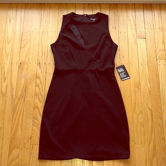 NEW // EXPRESS black cocktail dress - NWT! 🖤 - Picture 2 of 7